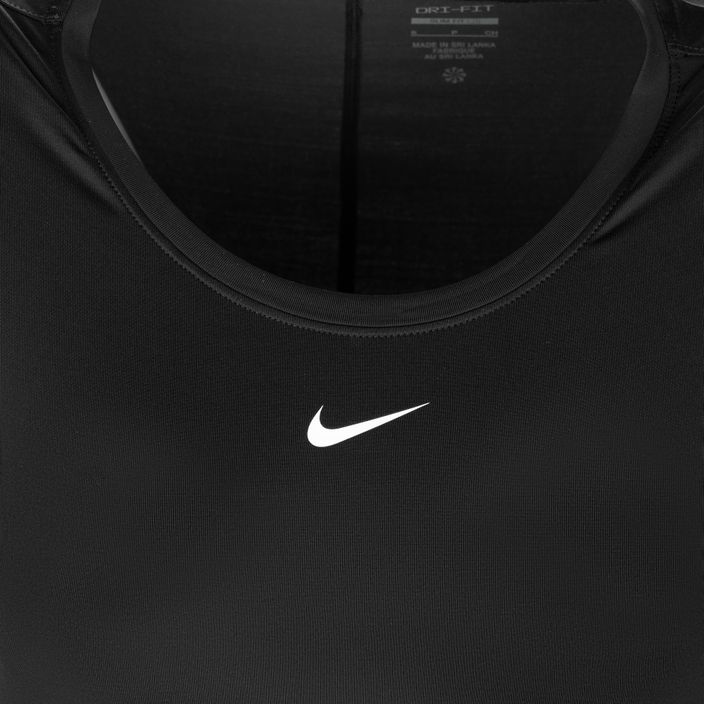 Футболка тренувальна жіноча Nike Slim Top чорна DD0626-010 3