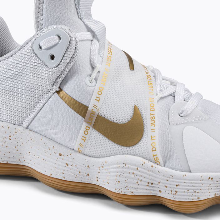 Кросівки волейбольні Nike React Hyperset SE біло-золоті DJ4473-170 8