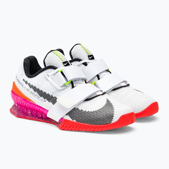 Кросівки для важкої атлетики Nike Romaleos 4 Olympic Colorway white/black/bright crimson 4