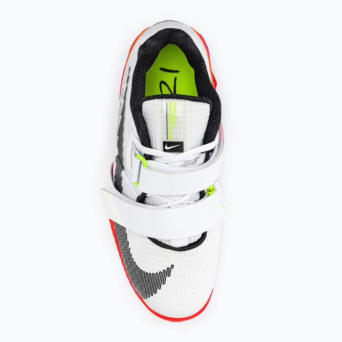 Кросівки для важкої атлетики Nike Romaleos 4 Olympic Colorway white/black/bright crimson 6