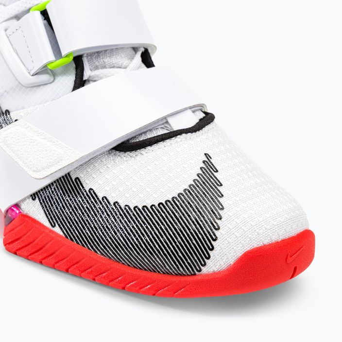 Кросівки для важкої атлетики Nike Romaleos 4 Olympic Colorway white/black/bright crimson 7