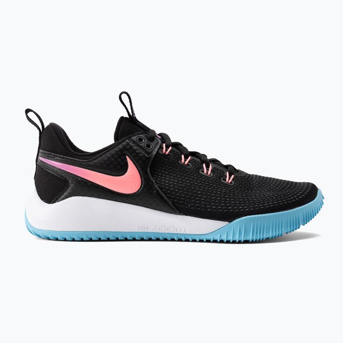 Кросівки волейбольні Nike Air Zoom Hyperace 2 LE чорно-рожеві DM8199-064 2