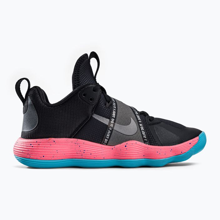 Кросівки волейбольні Nike React Hyperset SE чорно-рожеві DJ4473-064 2