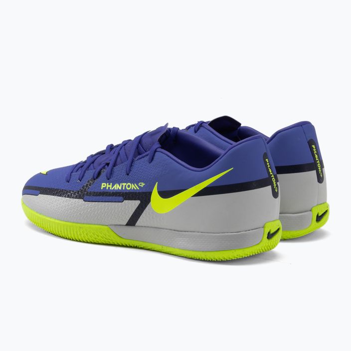 Футбольні бутси чоловічі Nike Phantom GT2 Academy IC сині DC0765-570 3