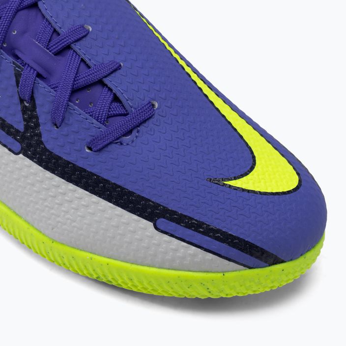 Футбольні бутси чоловічі Nike Phantom GT2 Academy IC сині DC0765-570 7
