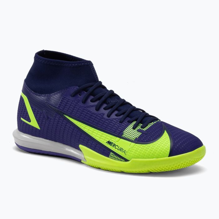 Футбольні бутси чоловічі Nike Superfly 8 Academy IC сині CV0847-474