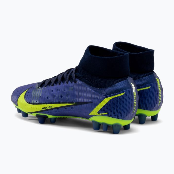 Футбольні бутси чоловічі Nike Superfly 8 Pro AG сині CV1130-574 3