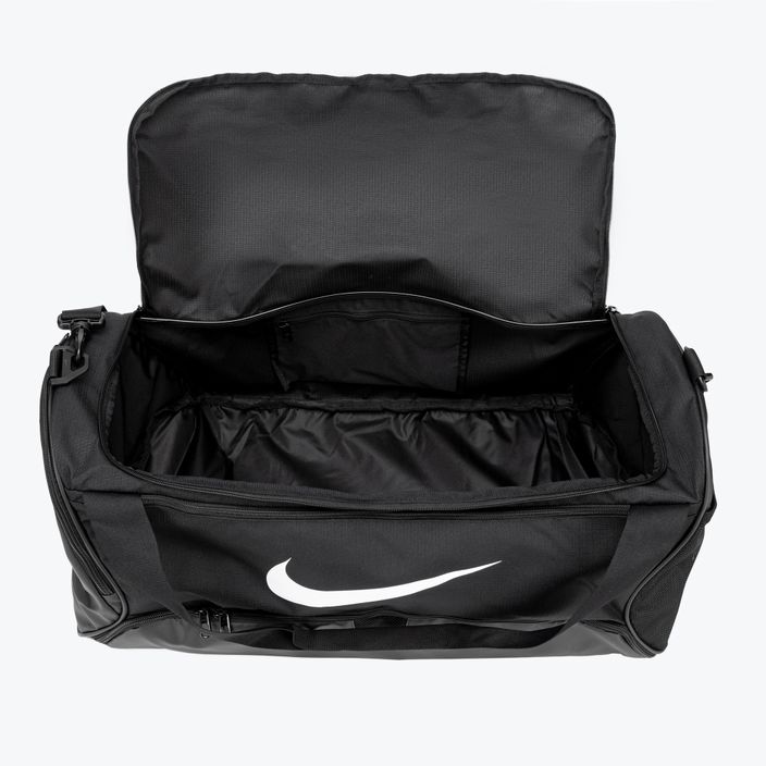 Сумка для тренувань Nike Brasilia 9.5 60 л black/black/white 9