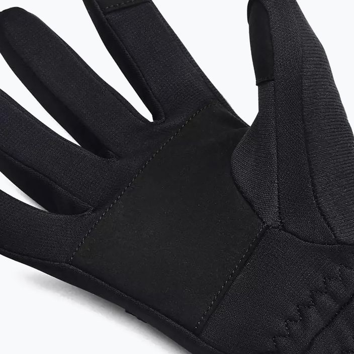 Жіночі трекінгові рукавички Under Armour Storm Fleece чорний/чорний/сірий 7