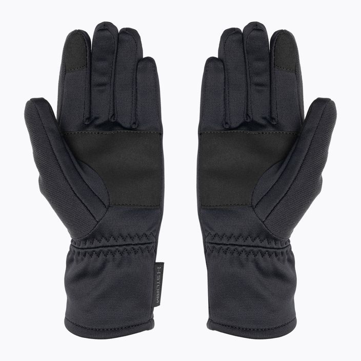 Жіночі трекінгові рукавички Under Armour Storm Fleece чорний/чорний/сірий 2