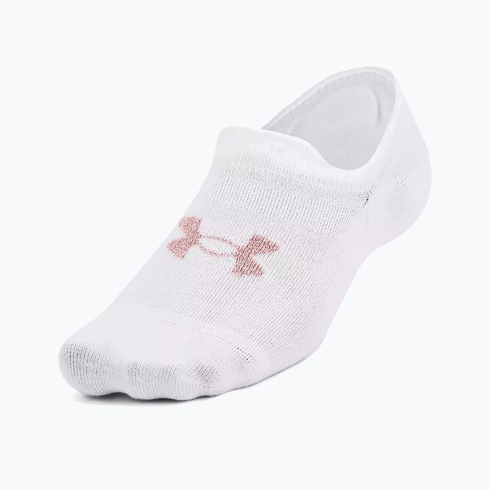 Шкарпетки Under Armour Ultra Lo 3Pk white/retro pink 2