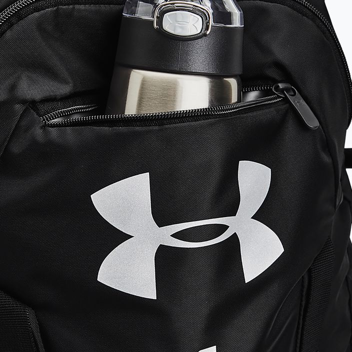 Рюкзак Under Armour Undeniable Sackpack 20 л чорний/чорний/металік сріблястий 5