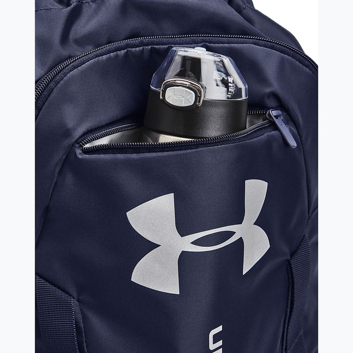 Сумка Under Armour Undeniable Sackpack 20 л midnight navy/midnight navy/metallic silver 4