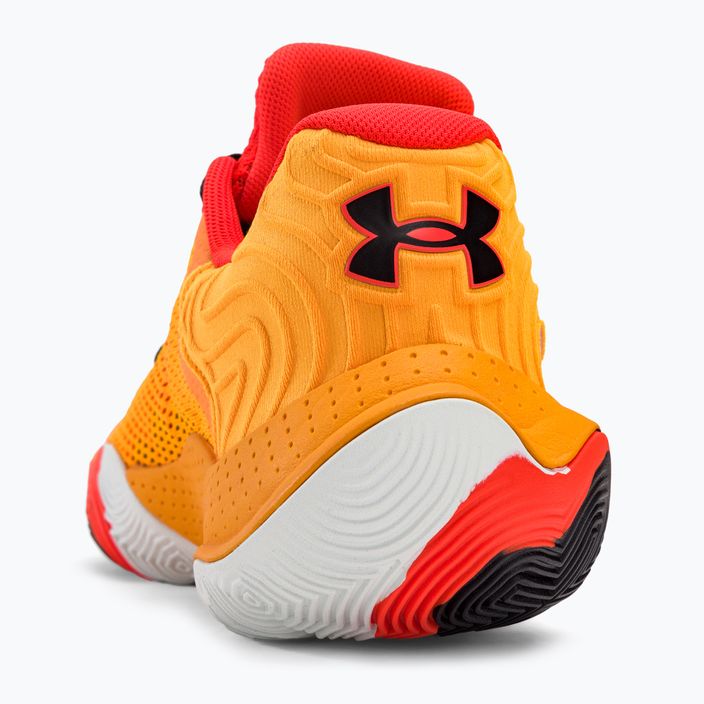 Кросівки для баскетболу чоловічі Under Armour Spawn 4 800 помаранчеві 3024971 8