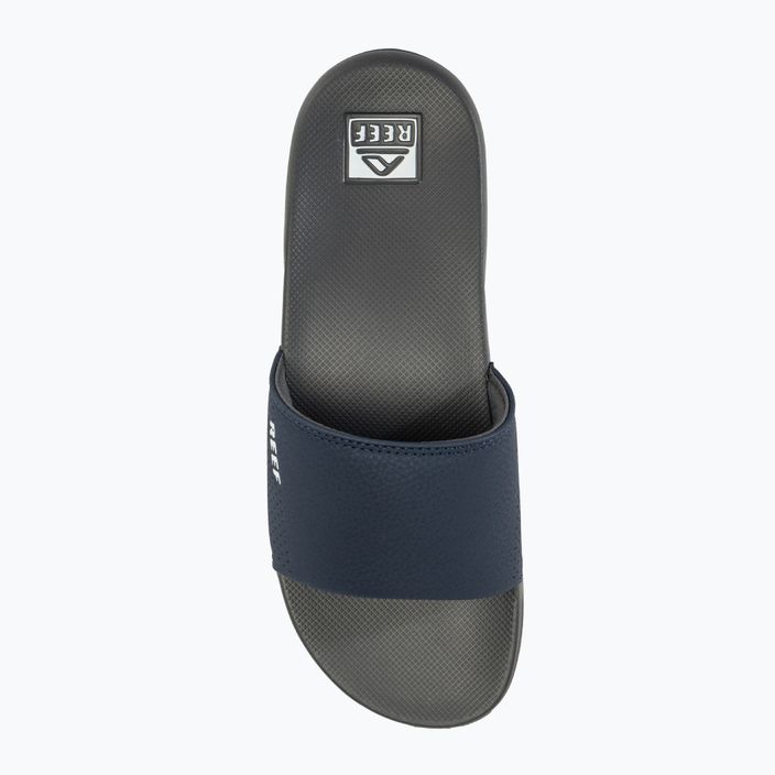 Шльопанці чоловічі REEF One Slide navy/white 5