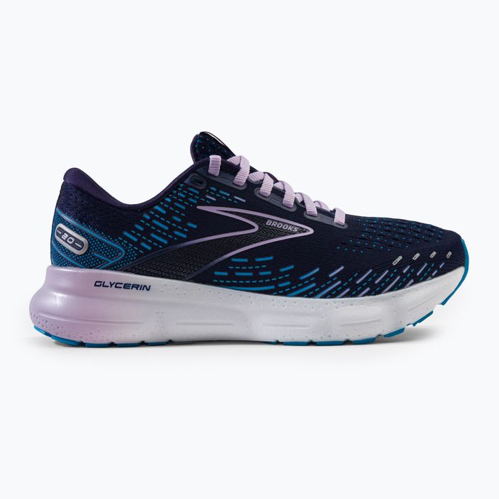 Кросівки для бігу жіночі Brooks Glycerin 20 peacoat/ocean/pastel lilac 2