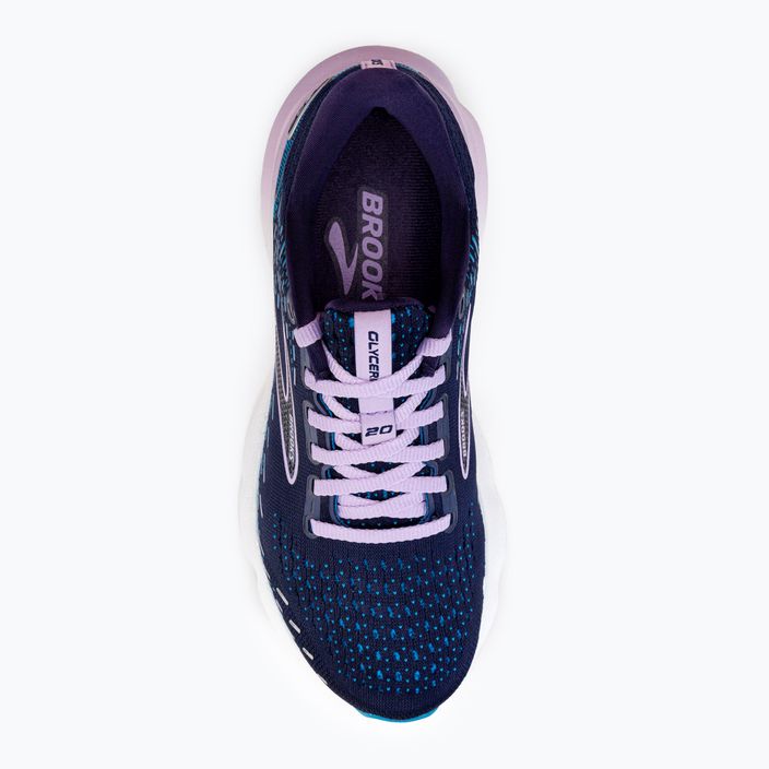 Кросівки для бігу жіночі Brooks Glycerin 20 peacoat/ocean/pastel lilac 6