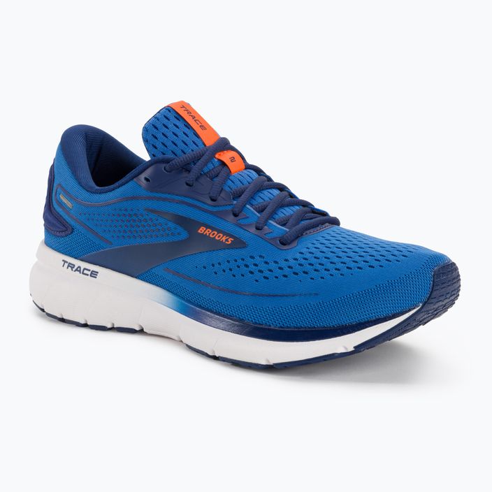 Кросівки для бігу чоловічі Brooks Trace 2 palace blue/blue depths/orange