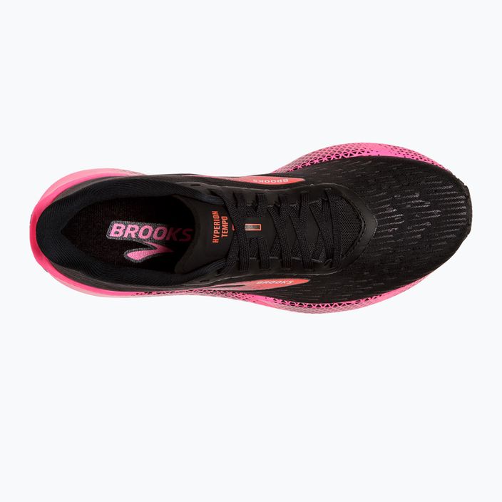 Кросівки для бігу жіночі Brooks Hyperion Tempo black/pink/hot coral 14