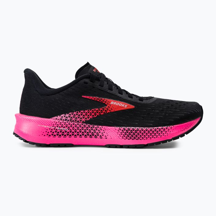 Кросівки для бігу жіночі Brooks Hyperion Tempo black/pink/hot coral 2