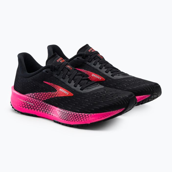 Кросівки для бігу жіночі Brooks Hyperion Tempo black/pink/hot coral 5
