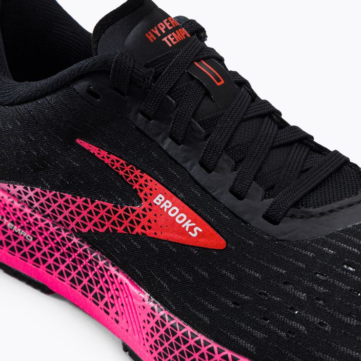 Кросівки для бігу жіночі Brooks Hyperion Tempo black/pink/hot coral 8