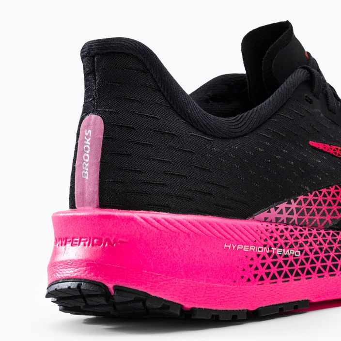 Кросівки для бігу жіночі Brooks Hyperion Tempo black/pink/hot coral 9
