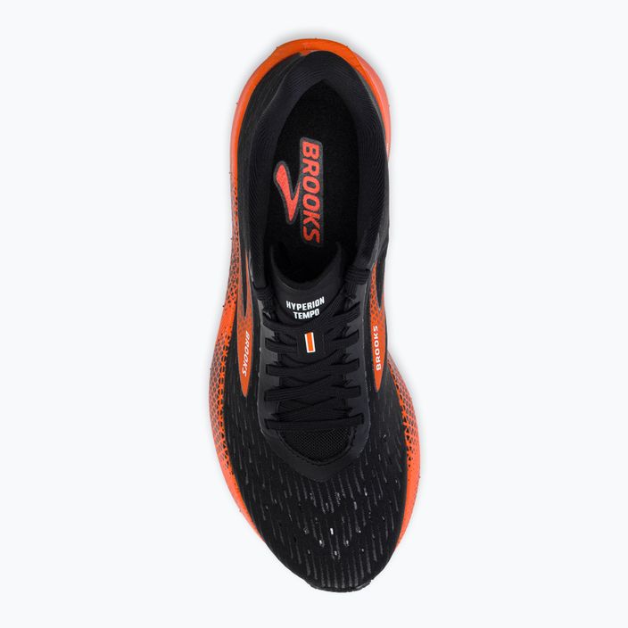 Кросівки для бігу чоловічі Brooks Hyperion Tempo black/flame/grey 6