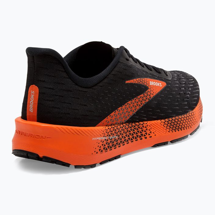 Кросівки для бігу чоловічі Brooks Hyperion Tempo black/flame/grey 11
