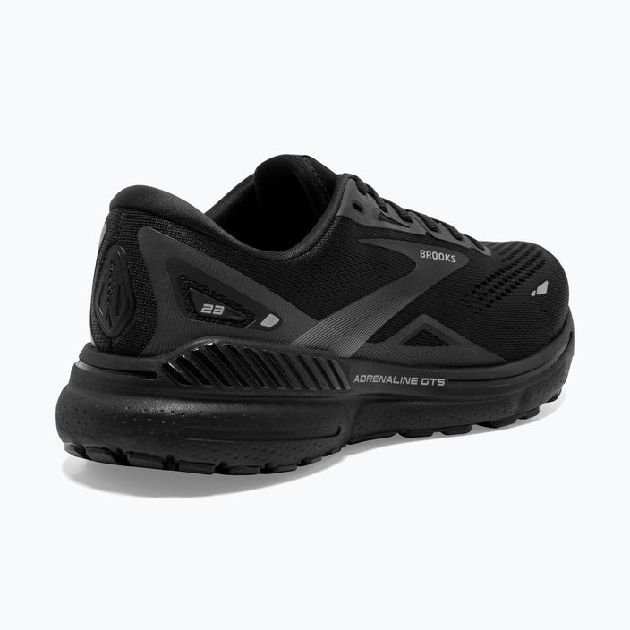 Кросівки для бігу чоловічі Brooks Adrenaline GTS 23 black/black/ebony 17