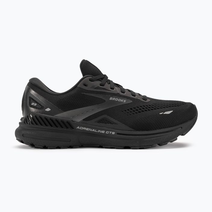 Кросівки для бігу чоловічі Brooks Adrenaline GTS 23 black/black/ebony 2