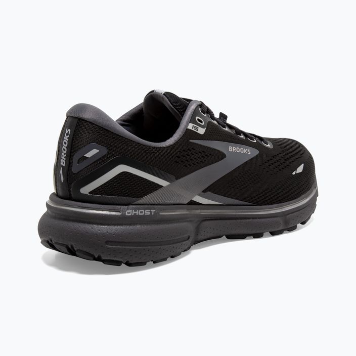 Кросівки для бігу чоловічі Brooks Ghost 15 GTX black/blackened pearl/alloy 17