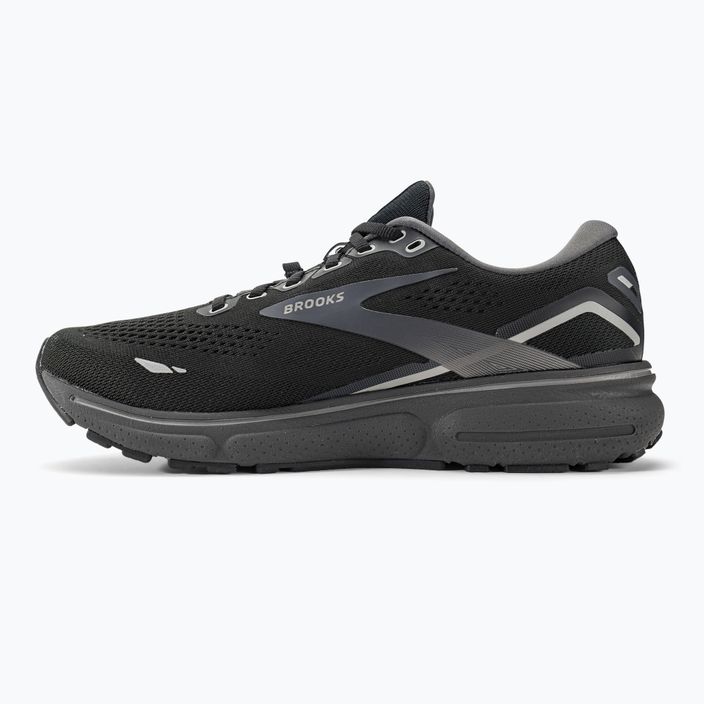 Кросівки для бігу чоловічі Brooks Ghost 15 GTX black/blackened pearl/alloy 10