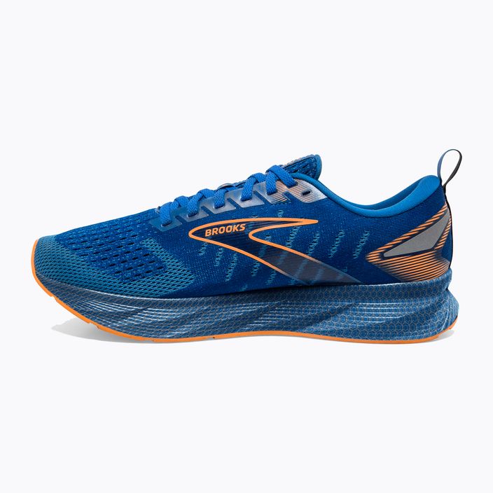 Кросівки для бігу чоловічі Brooks Levitate 6 classic blue/orange 12