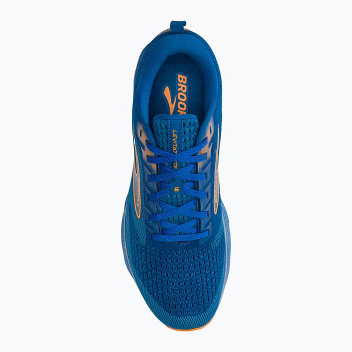 Кросівки для бігу чоловічі Brooks Levitate GTS 6 classic blue/orange 6