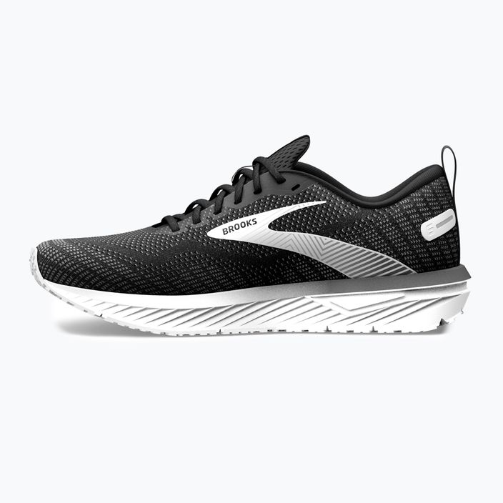 Кросівки для бігу чоловічі Brooks Revel 6 black/blackened pearl/white 12