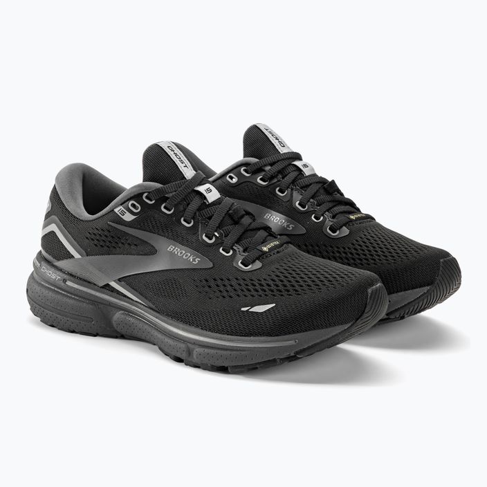 Кросівки для бігу жіночі Brooks Ghost 15 GTX black/blackened pearl/alloy 4