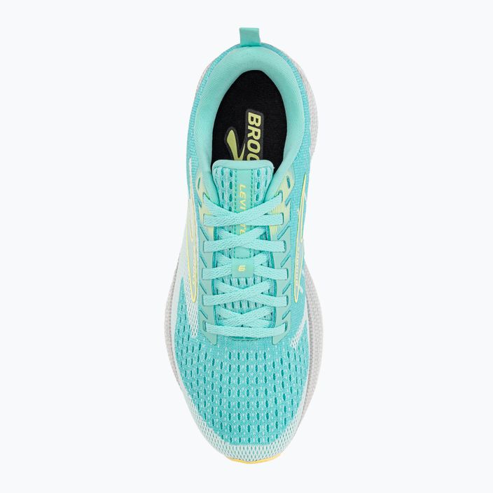 Кросівки для бігу жіночі Brooks Levitate 6 aruba blue/yellow 8