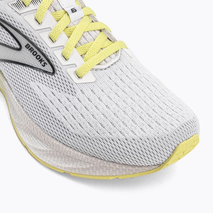 Кросівки для бігу жіночі Brooks Levitate 6 white/oyster/yellow 9