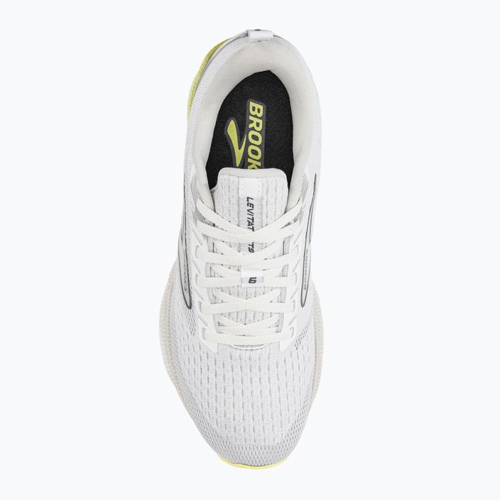 Кросівки для бігу жіночі Brooks Levitate GTS 6 white/oyster/yellow 8
