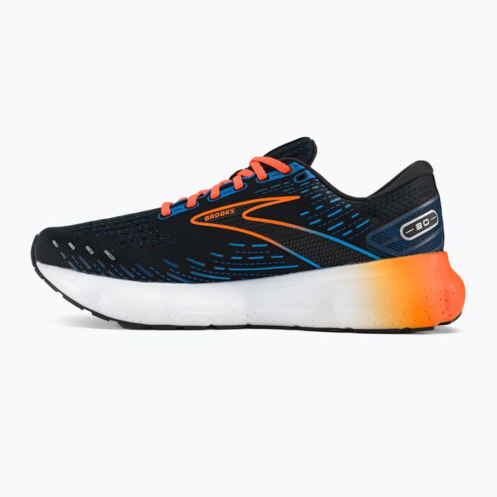 Кросівки для бігу чоловічі Brooks Glycerin 20 black/classic blue/orange 3