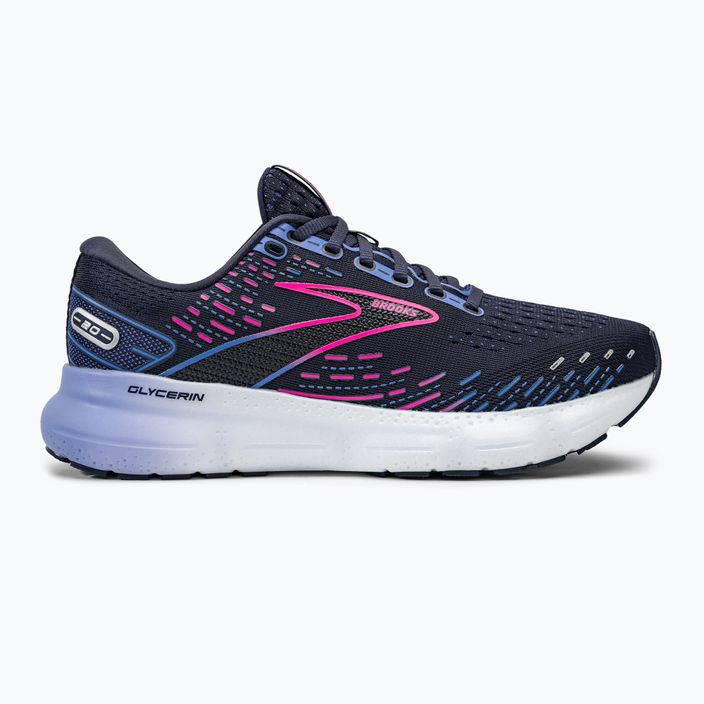 Кросівки для бігу жіночі Brooks Glycerin 20 peacoat/blue/pink 2