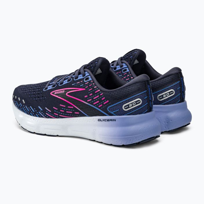 Кросівки для бігу жіночі Brooks Glycerin 20 peacoat/blue/pink 5