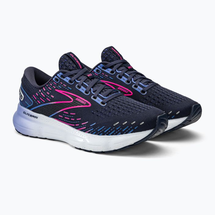Кросівки для бігу жіночі Brooks Glycerin 20 peacoat/blue/pink 6