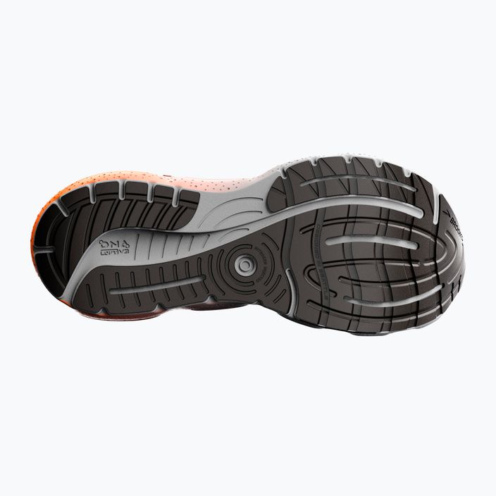 Кросівки для бігу чоловічі Brooks Glycerin GTS 20 black/classic blue/orange 15