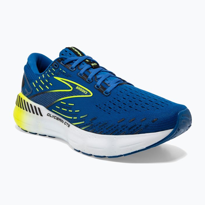 Кросівки для бігу чоловічі Brooks Glycerin GTS 20 blue/nightlife/white 10