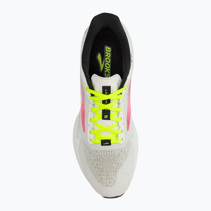 Кросівки для бігу чоловічі Brooks Launch GTS 9 white/pink/nightlife 7