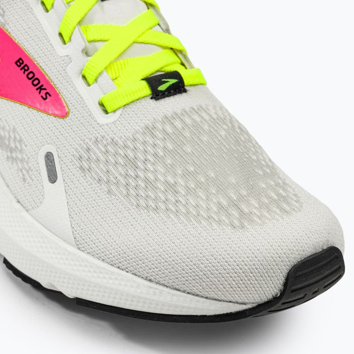 Кросівки для бігу жіночі Brooks Launch GTS 9 white/pink/nightlife 7