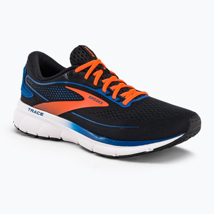 Кросівки для бігу чоловічі Brooks Trace 2 black/classic blue/orange