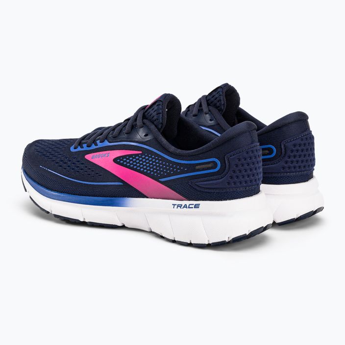 Кросівки для бігу жіночі Brooks Trace 2 peacoat/blue/pink 4